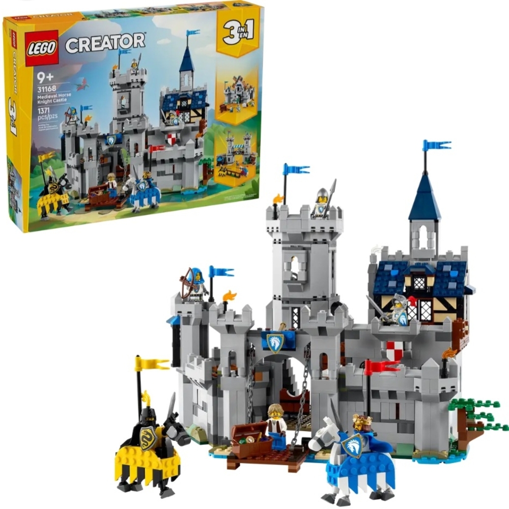 LEGO Creator Castle Adventure Set with Blue and Gray